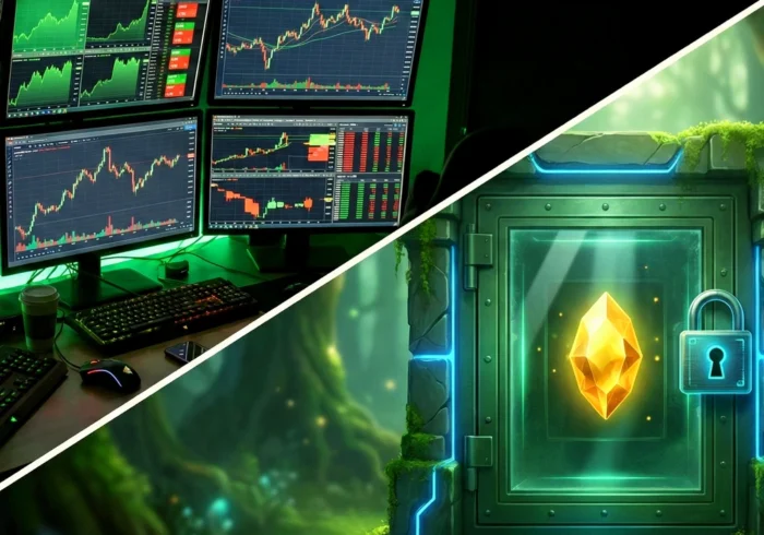 الفرق بين الربح من تداول العملات الرقمية والاستثمار